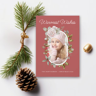 Holiday Floral and Evergreens Botanical Photo