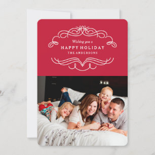 Holiday Flourish Card