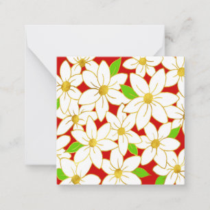 Holiday Flowers Card