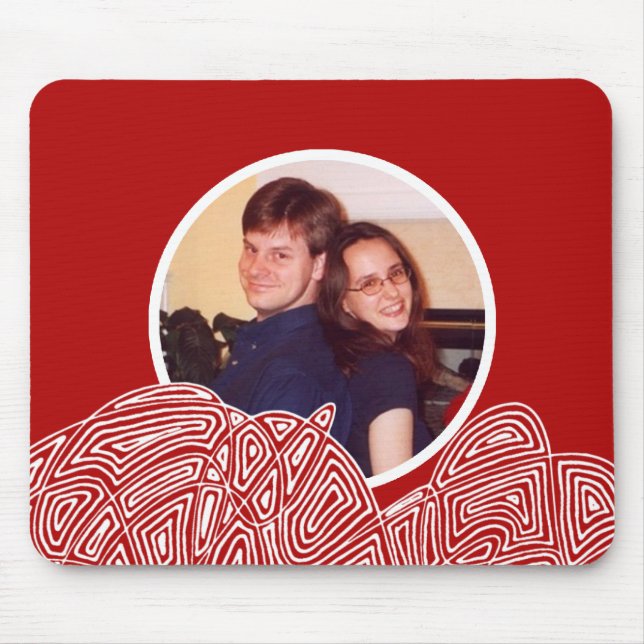 Holiday Flurry Mouse Pad (Front)