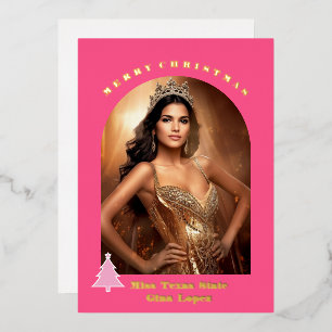 Holiday Foil Photo Card