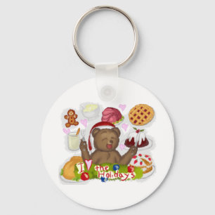 Holiday Food Keychain