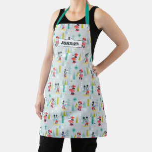 Holiday For All   Mickey & Minnie Christmas Apron