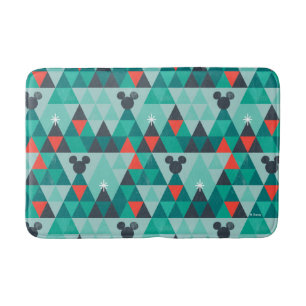 Holiday For All   Retro Christmas Pattern Bath Mat