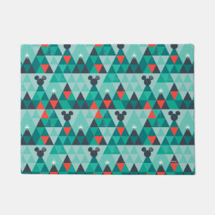 Holiday For All   Retro Christmas Pattern Doormat