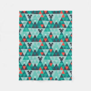 Holiday For All   Retro Christmas Pattern Fleece Blanket