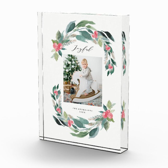 Holiday Forest Photo Block (Right)