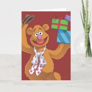 Holiday Fozzie the Bear 2 Card