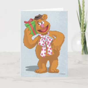 Holiday Fozzie the Bear Card