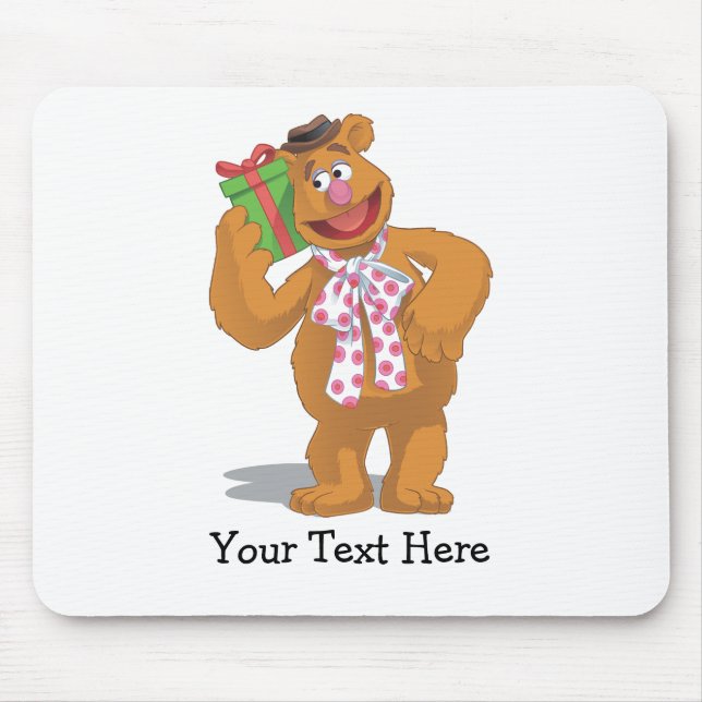 Holiday Fozzie the Bear Mouse Pad (Front)