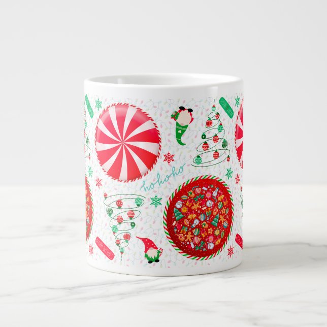 Holiday Fun Large Coffee Mug (Front)