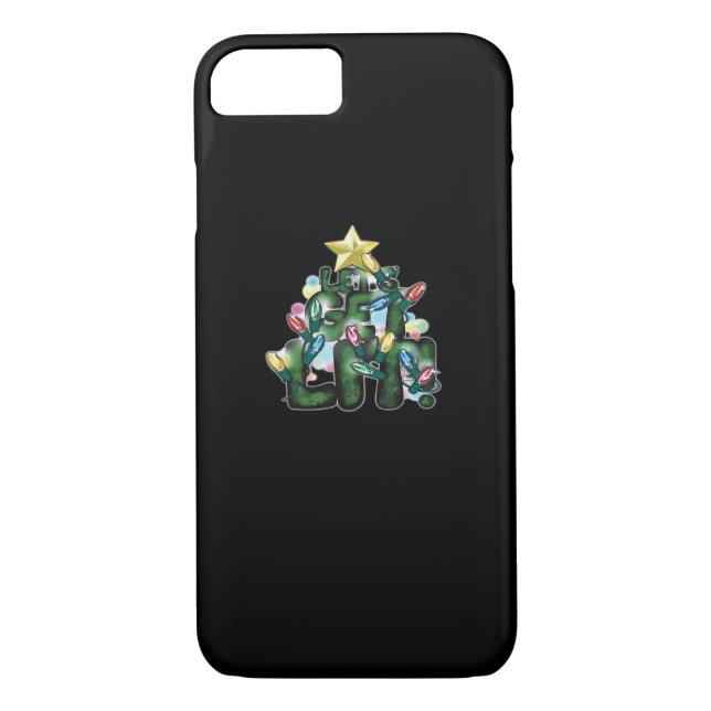 Holiday Fun -Let's Get Lit This Christmas Classic Case-Mate iPhone Case (Back)