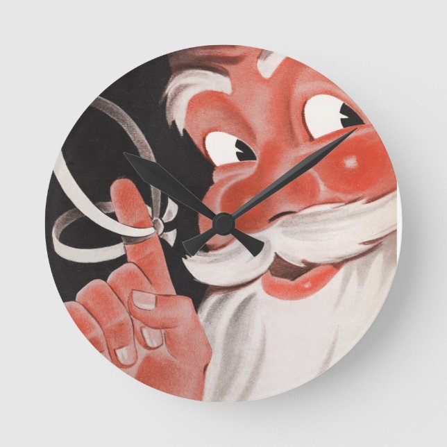 Holiday Fun   Watch Round Clock (Front)