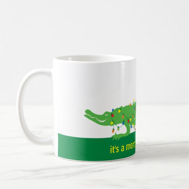 Holiday Gator Mug (Left)