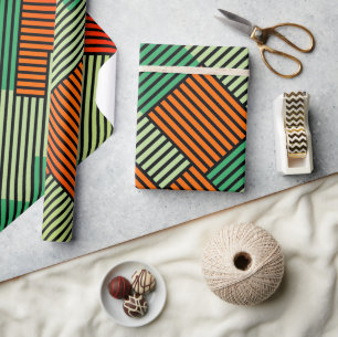 Holiday Gift Ideas Fun Artsy Colours Wrapping Paper