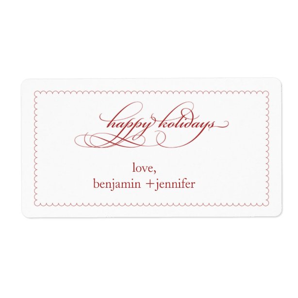 Holiday Labels | Zazzle.ca