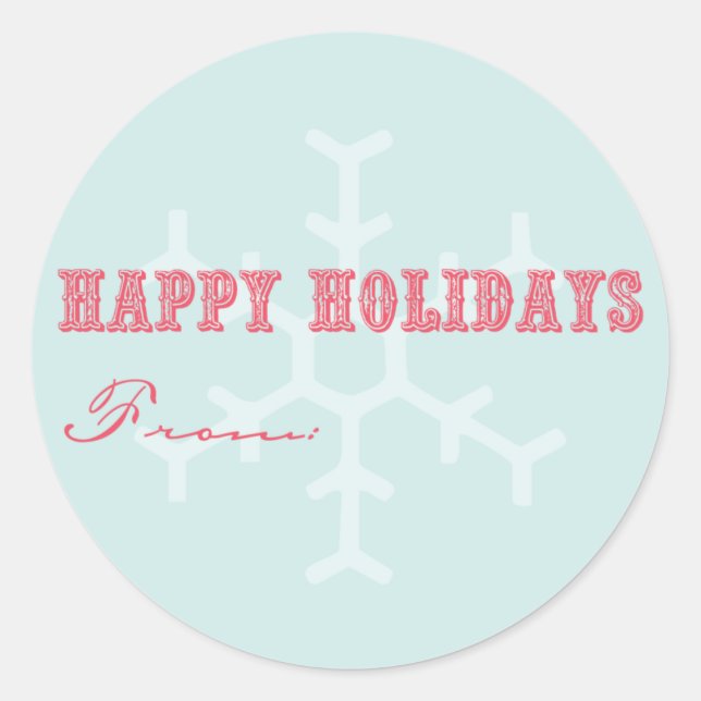 Holiday Gift Labels (Front)