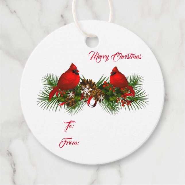 Holiday Gift Tag  (Front)