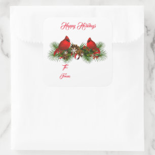 Holiday Gift Tag Stickers