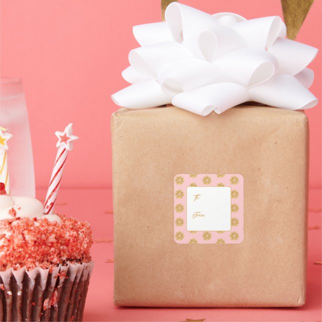 Holiday Gift Tag Stickers (Party)