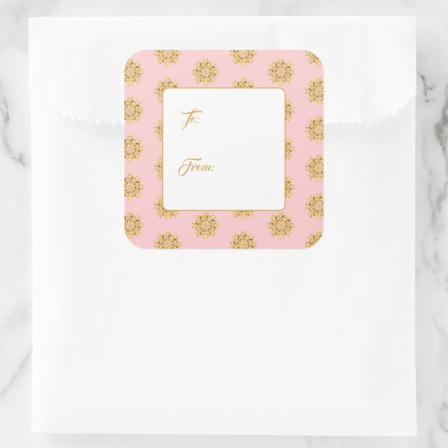 Holiday Gift Tag Stickers (Bag)