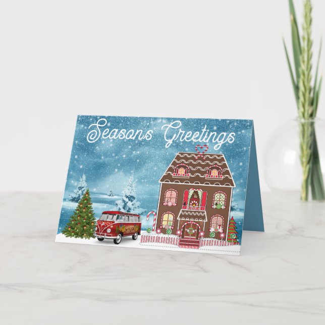 Holiday Gingerbread House  (Front)
