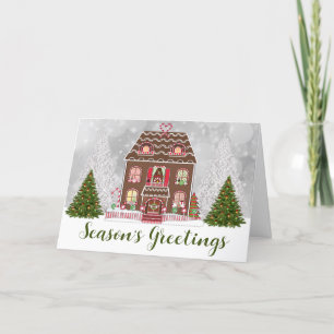 Holiday Gingerbread House