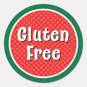 Holiday Gluten Free Sticker
