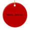 Holiday GOLF Personalized Ornament