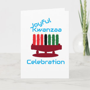 Holiday greeting Card : Celebration Kwanzaa