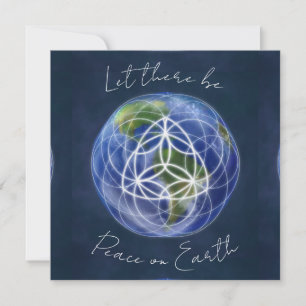 Holiday Greeting Card, "Let There Be Peace" Card