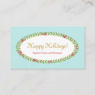 Holiday Greeting Insert Card