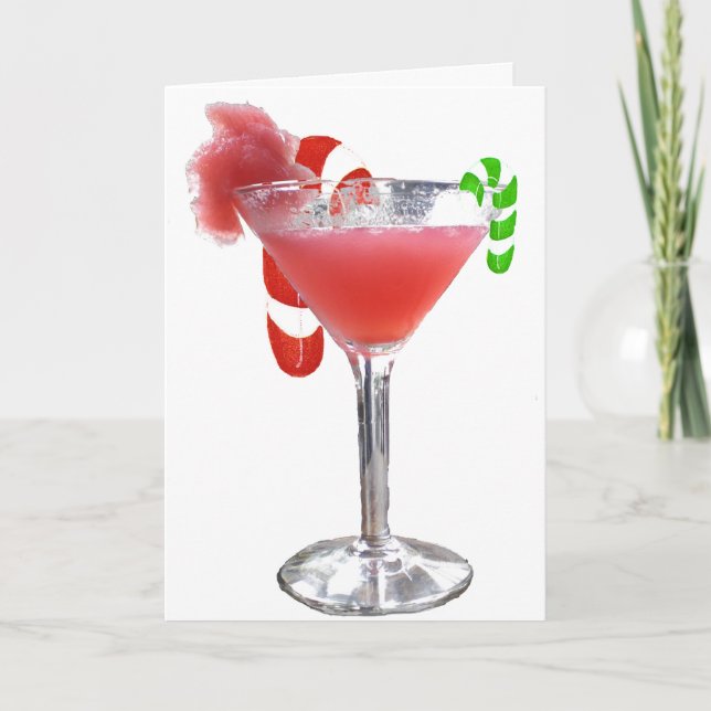 Holiday Greeting or Party Invitation card (Front)