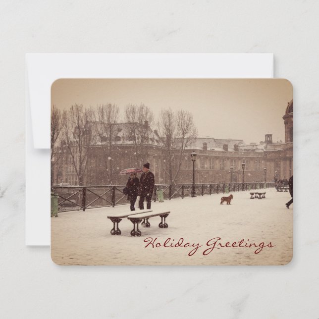 Holiday Greetings Card (Front)