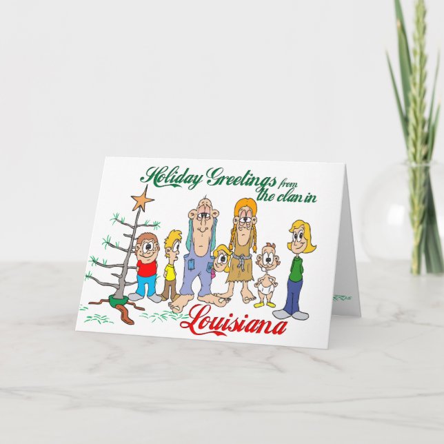 Holiday Greetings from Louisiana (Front)