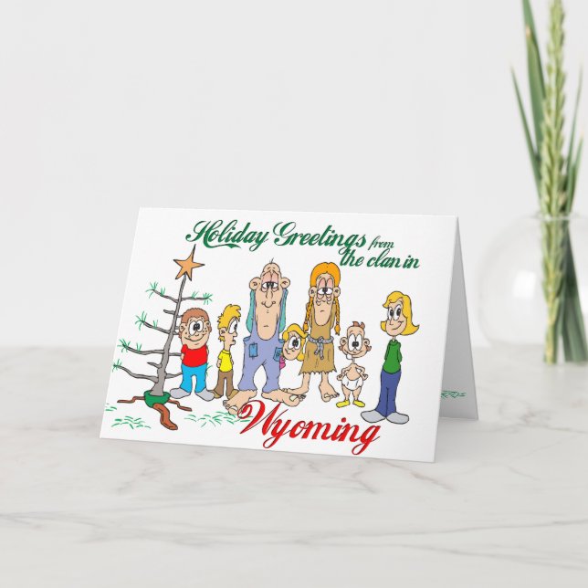 Holiday Greetings from Wyoming (Front)