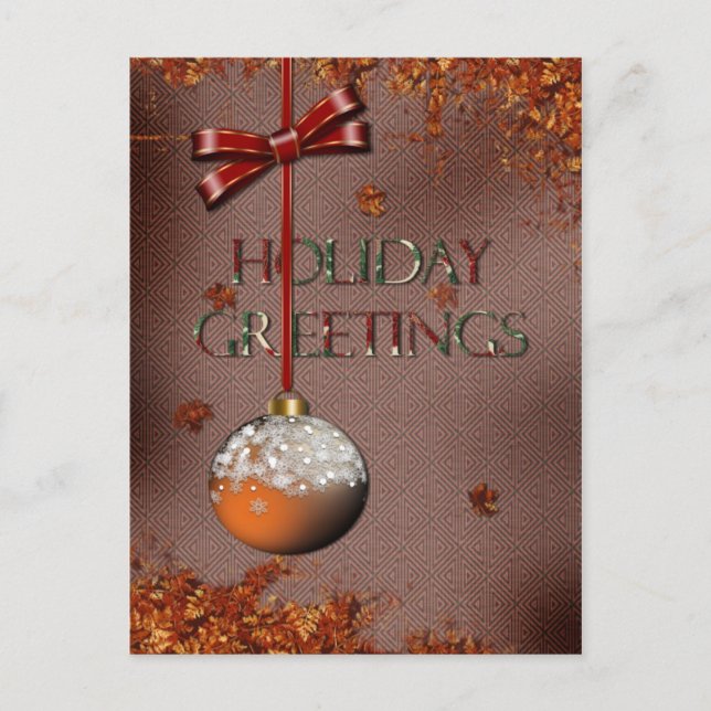 Holiday Greetings Postcards (Front)