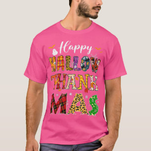 Holiday Happy HallowThanksMas Christmas Thanksgivi T-Shirt