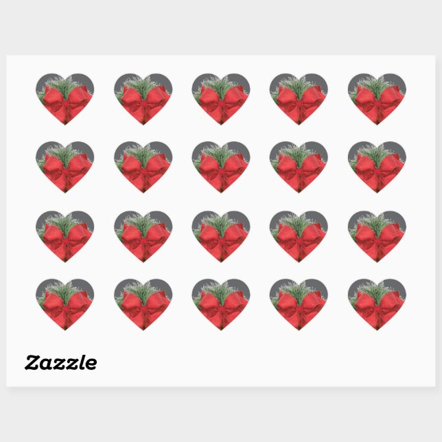 Holiday Heart Sticker (Sheet)
