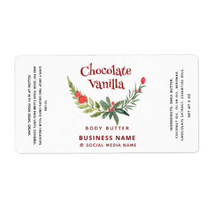 Holiday holly brunch typography product