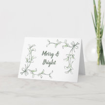 Holiday Holly Greeting Cards