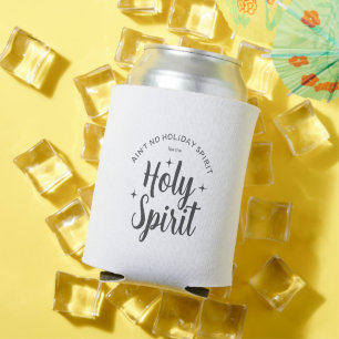 Holiday Holy Spirit Christian Religious Christmas Can Cooler