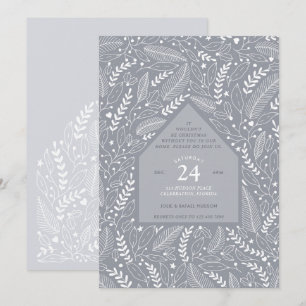 Holiday Home Christmas Party Invitation
