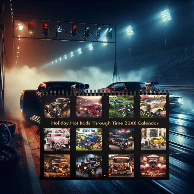 Holiday Hot Rods Through Time 20XX Calendar (Creator Uploaded)