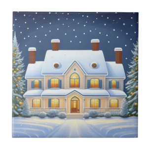 Holiday House Tile