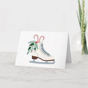 Holiday Ice Skate Card