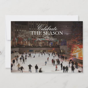 Holiday Ice Skating Rink at Rockefeller Centre Invitation