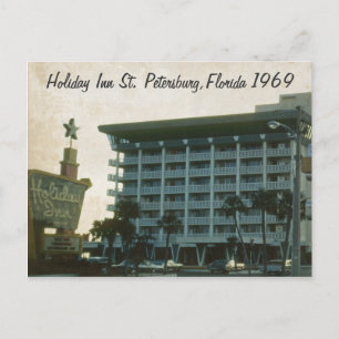 Holiday Inn St. Petersburg Florida 1969 Carte post