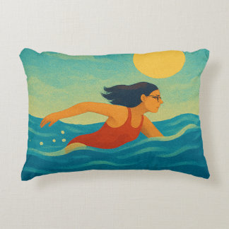 Holiday is accent pillow