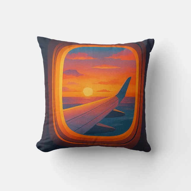 Holiday is throw pillow (Front)